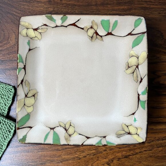 Gourmet Basics by Mikasa Emory 4 Salad / Dessert Plates Stoneware 8.5" - Picture 4 of 10